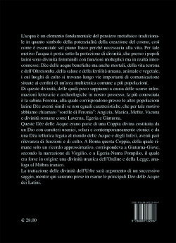 Feronia e le sue sorelle   Divinità latine delle acque